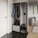 Сучасна прихожа з дзеркалом, дверцятами та штангою для одягу KO-0003 КО - 0003 фото