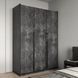 Шафа розпашна на 3 дверки штангою та полицями R0016 від Moreli 9483 фото